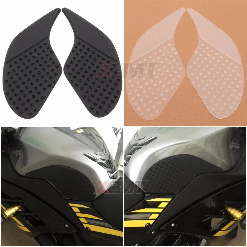 Motorcycle Anti Slip Tank Pad 3M Stickers Decals For Kawasaki Ninja 300 Z250 Z300 2013 2014 2015 2016 2017 2018 2019