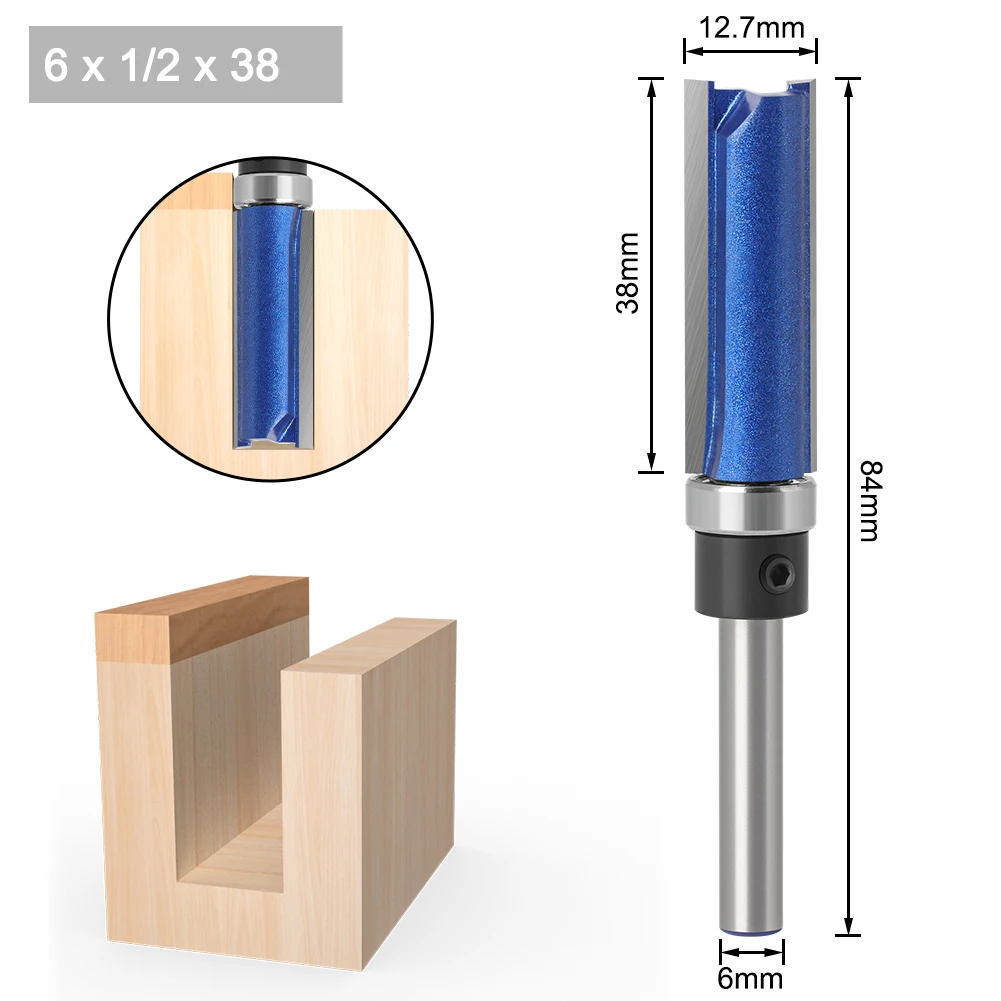 

Фреза прямого типа RCT 6 мм из сплава вольфрама и кобальта
