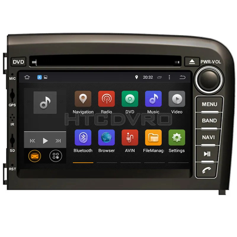 YMODVHT 7 дюймов 4G Восьмиядерный Android 9 0 1 автомобильный DVD GPS для Volvo S80 1998 1999 2000 2001 2002 2003