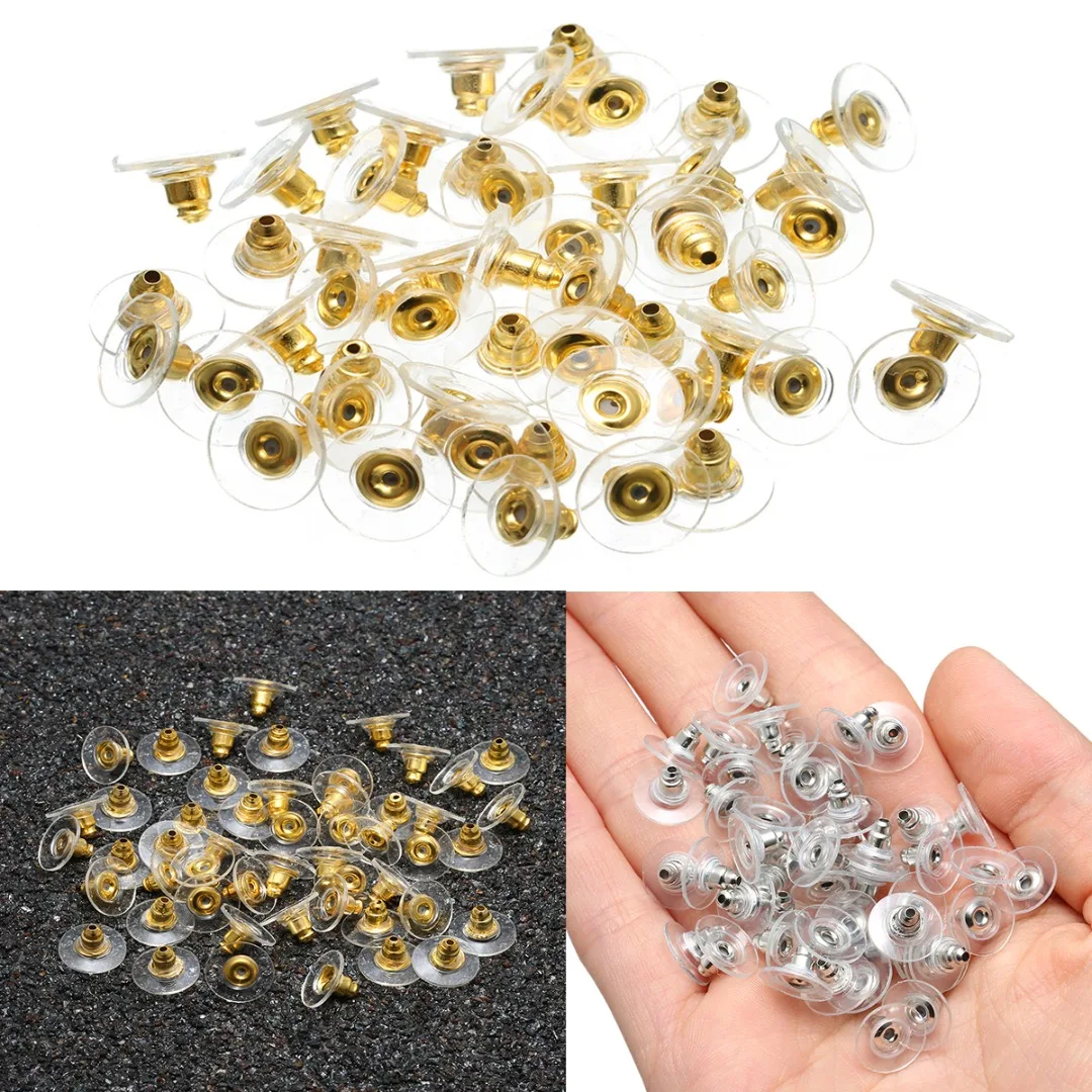 50 шт. оптовая продажа сделай сам гайки для ушей шаровары классика ювелирное