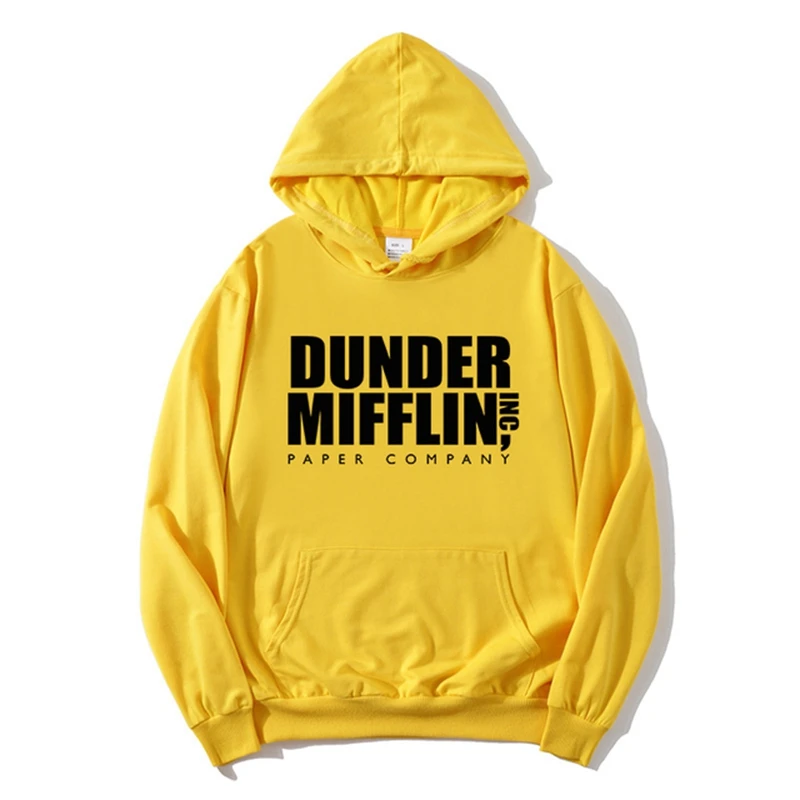 

2021 new The Office Sweatshirt Men/Woemn Fleece Hoodies Dunder Mifflin Paper Inc Hoodie Unisex Crewneck Moletom Feminino Hoody