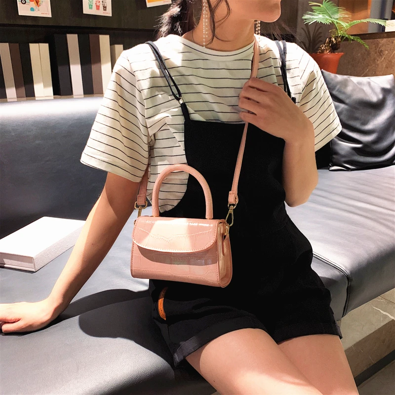 2020 женская сумка с крокодиловым узором дизайнерская через плечо черная вечерняя