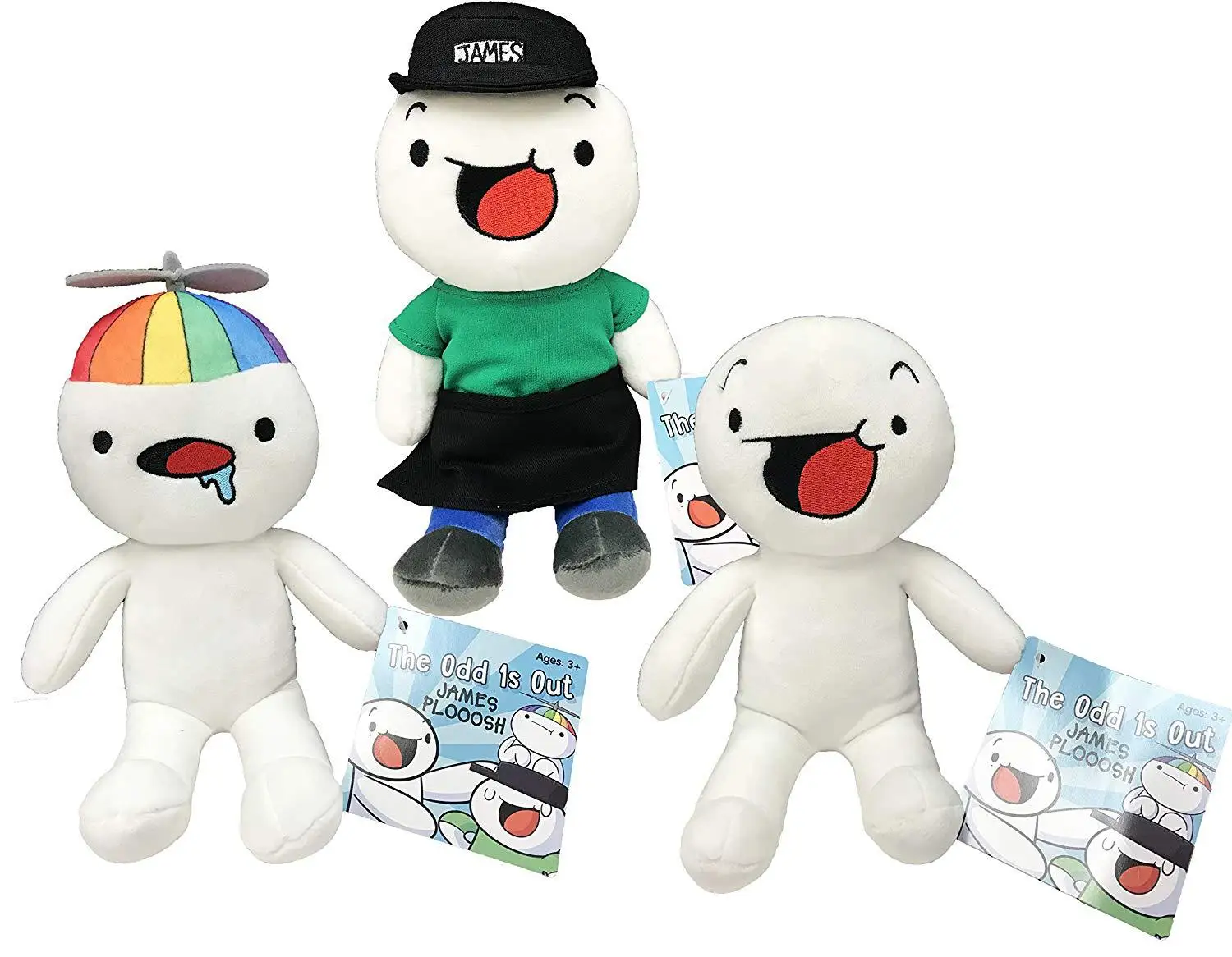 

Web comic artist doll The Odd 1s Out Kawaii doll Plush toy Home decoration Free shipping