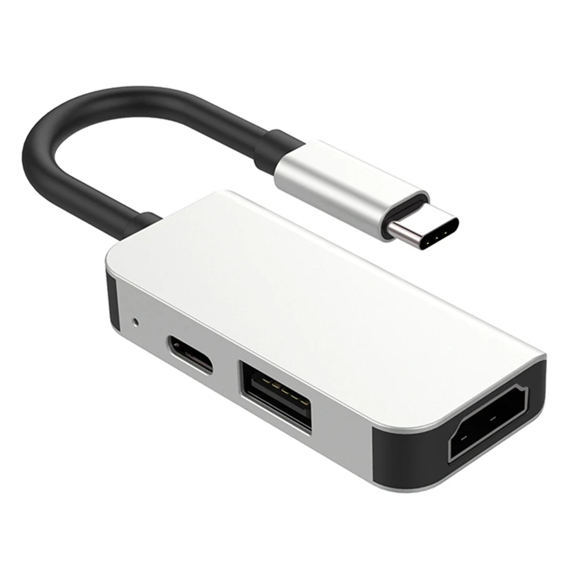 

Тип-C концентратор Многофункциональный расширения док-станция для Hdmi USB3.0 hd-конвертер USB-C концентратор с PD