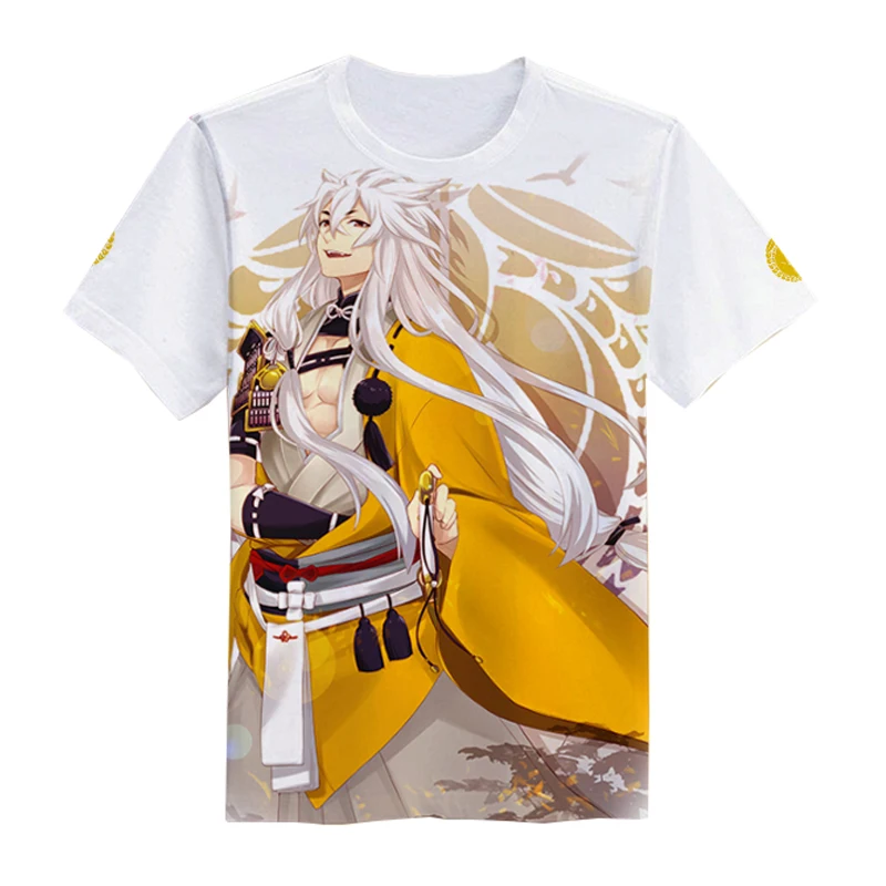 

Футболка Brdwn Touken Ranbu Online унисекс, футболки с коротким рукавом, топы