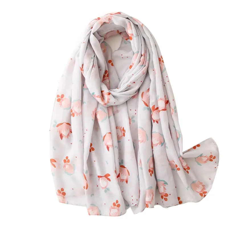 

Luxury brand cotton Handfeeling scarves Tassel Women Shawl Printing Hight Quality Hijab Scarf Wholesales Pashmina Female Bandana