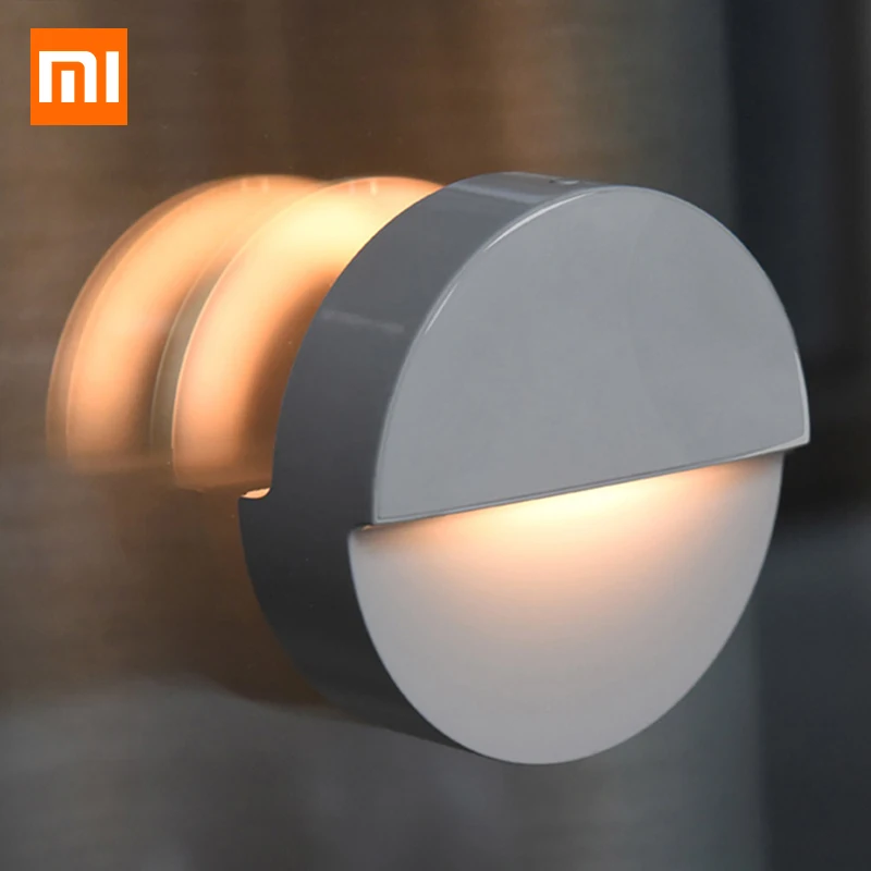 Ночник Xiaomi Mijia с Bluetooth светодиодный индукционный ночной Светильник для коридора