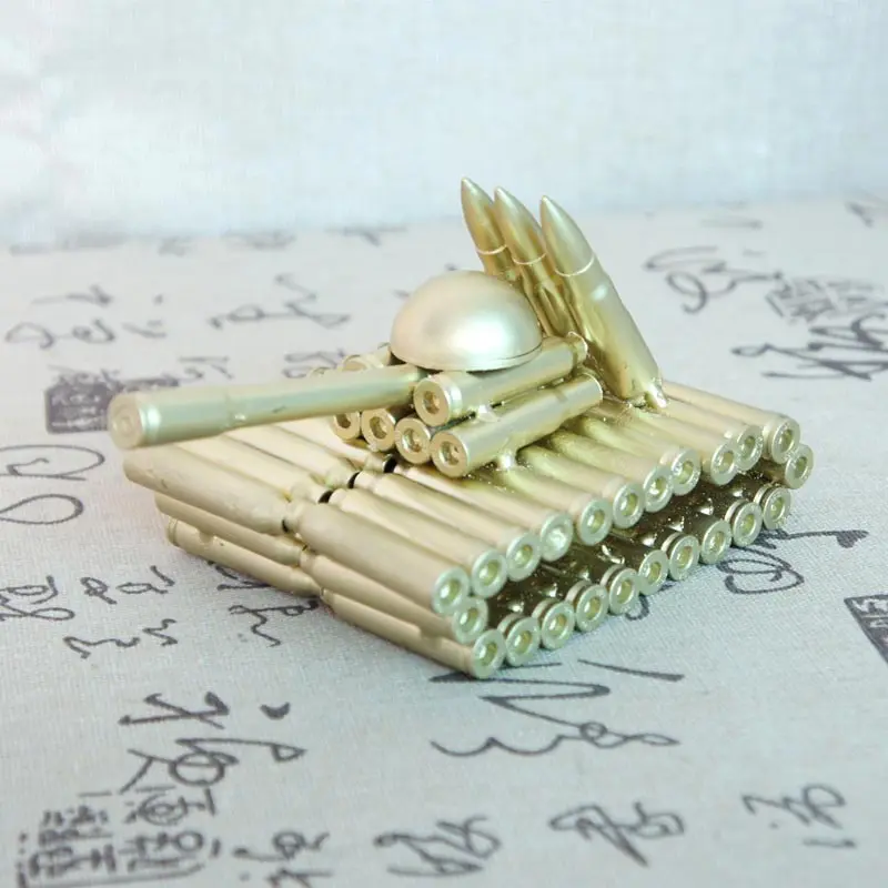 Оптовая продажа рекламный стол Декор Танк из пуль Миниатюрная модель