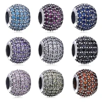 hot fashion women diy beads 925 sterling silver with sparking fit original charms diy bracelet jewelry