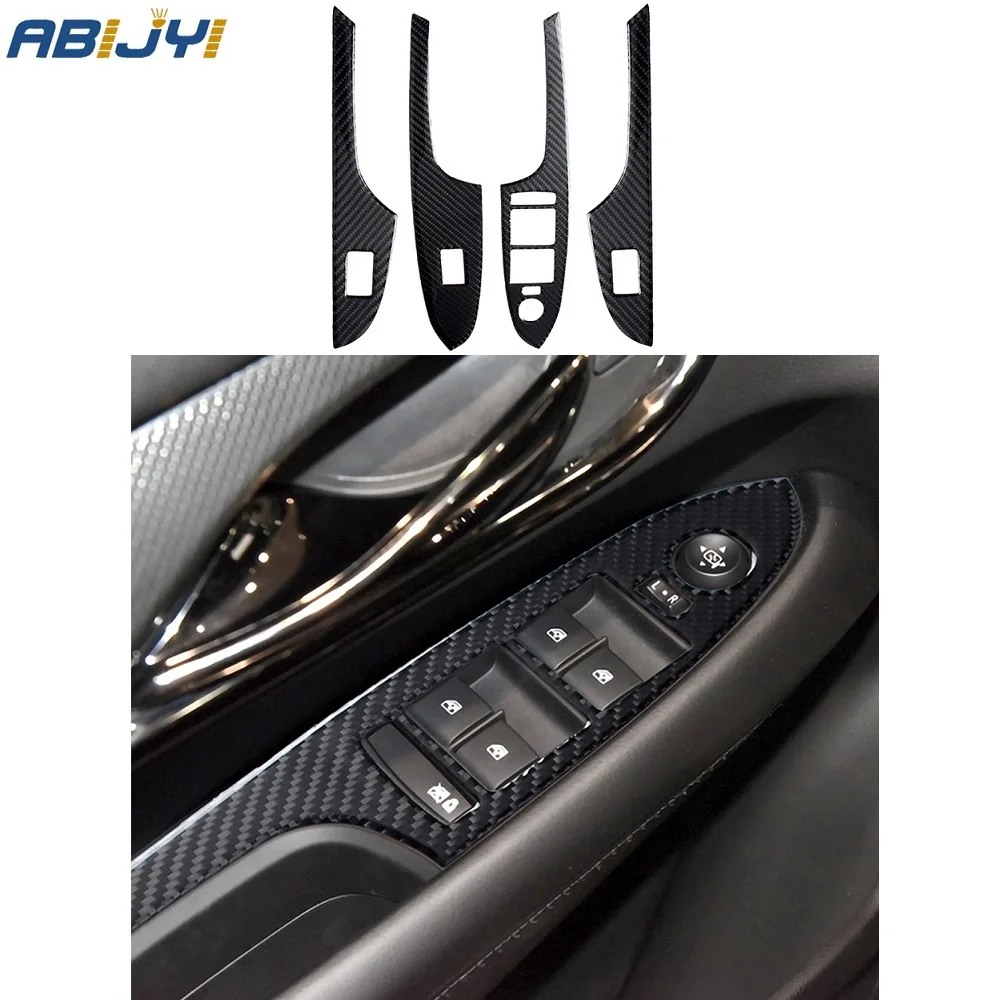 

4 шт., наклейки из углеродного волокна для Cadillac ATS ATSL 2013-2019