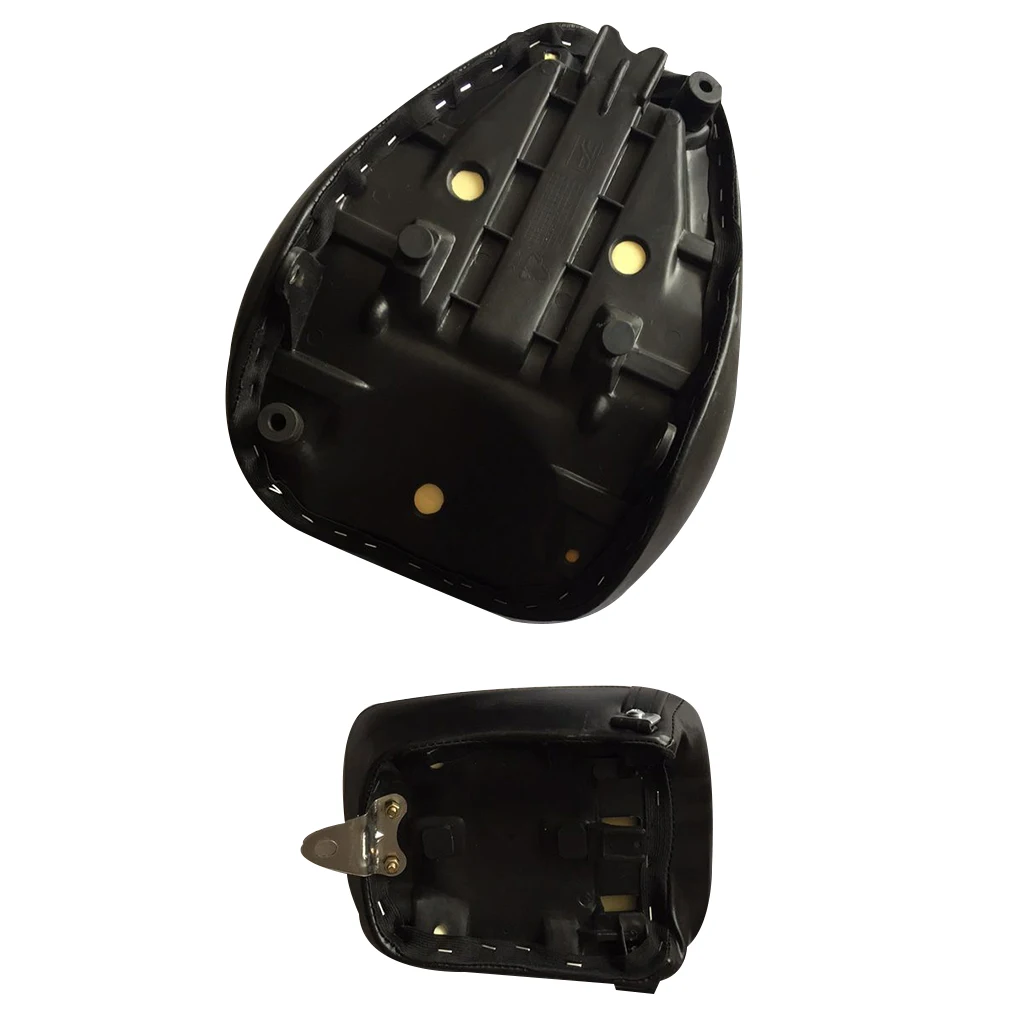 

2PCS/Set Replacement for Yamaha Virago XV250 1988-2013 2009 2010 PU Leather Black Front Rear Motorcycle Seat