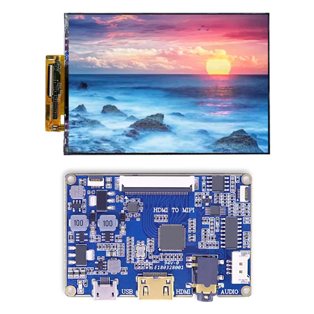 

Supplier 4K 7" inch TPF0702002N 1200*1920 HD LCD Screen Display Panel with Mini HDMI to Mipi LCD Controller Driver Board