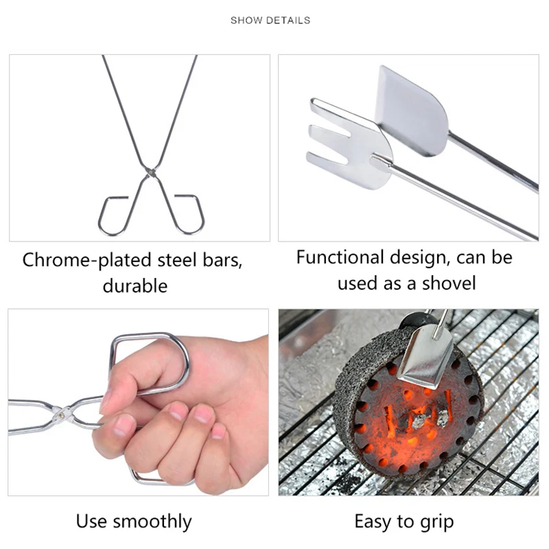 Кухонные Ножницы Щипцы из нержавеющей стали ножницы типа гриль зажим для еды