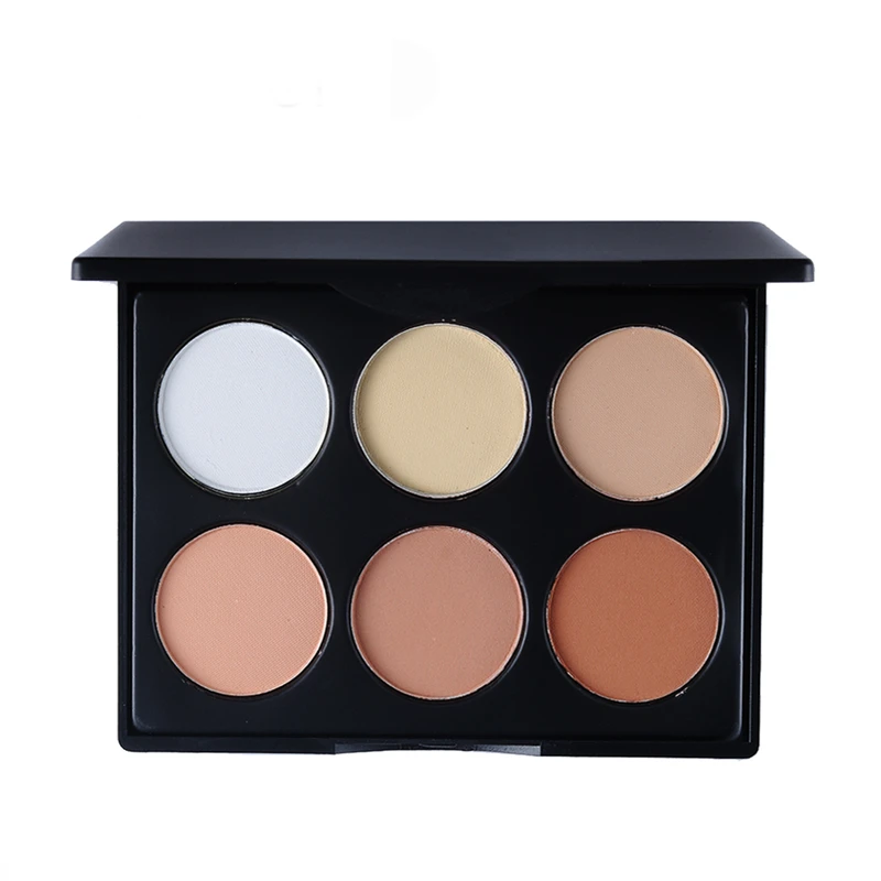 2020 Новый 6 Цвета косметическое средство для лица порошковая палитра