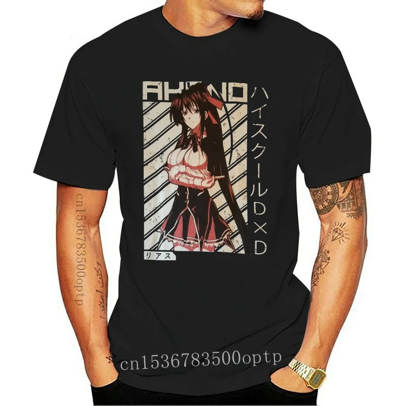 Новинка аниме футболка Akeno Himejima - High School Dxd Wifu для старшей школы Rias Gremory | Мужская