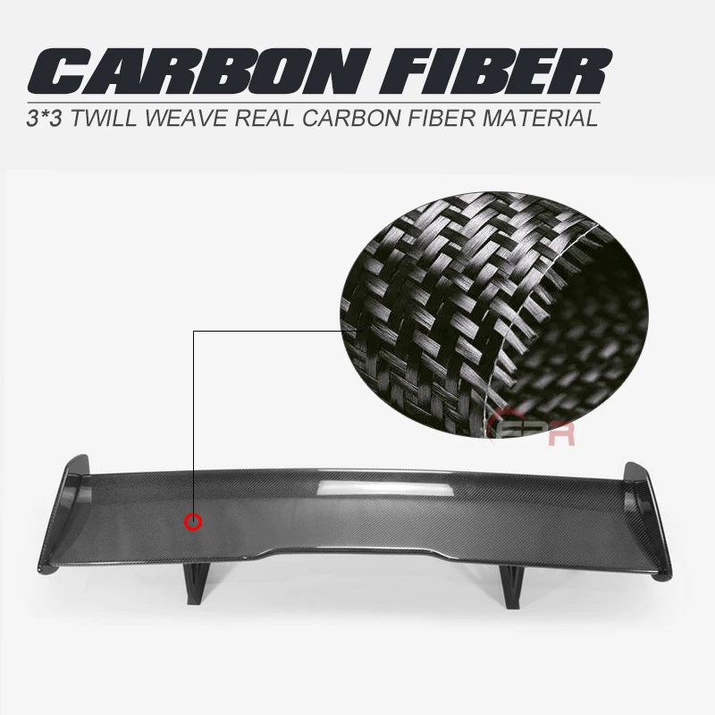 Автомобильные аксессуары задний спойлер из углеродного волокна в стиле GTS с
