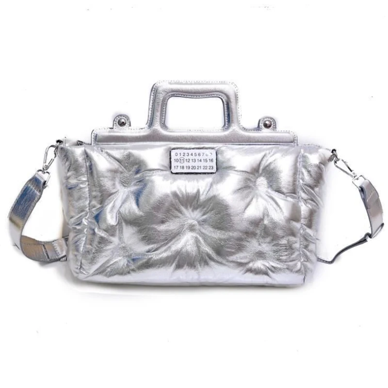 Осенне зимняя новая вместительная Хлопковая женская сумка модная через плечо