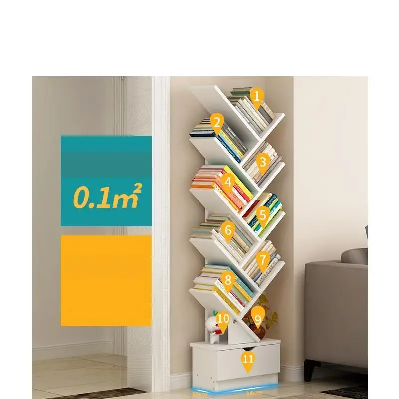 Деревянные самоклеящиеся шкафы Boekenkast детская мебель для дома Ретро Декор