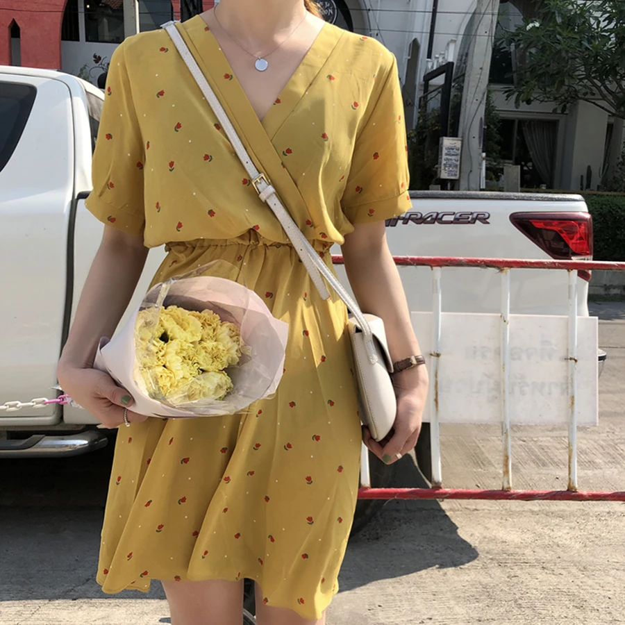 Женское Асимметричное Платье с принтом повседневное облегающее Сетчатое