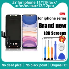ZY Original Mobile Phone Lcds Repair Parts for iphone 11 11pro XS XR XS MAX 12 12pro LCD Display Touch Screen Digitizer Assembly