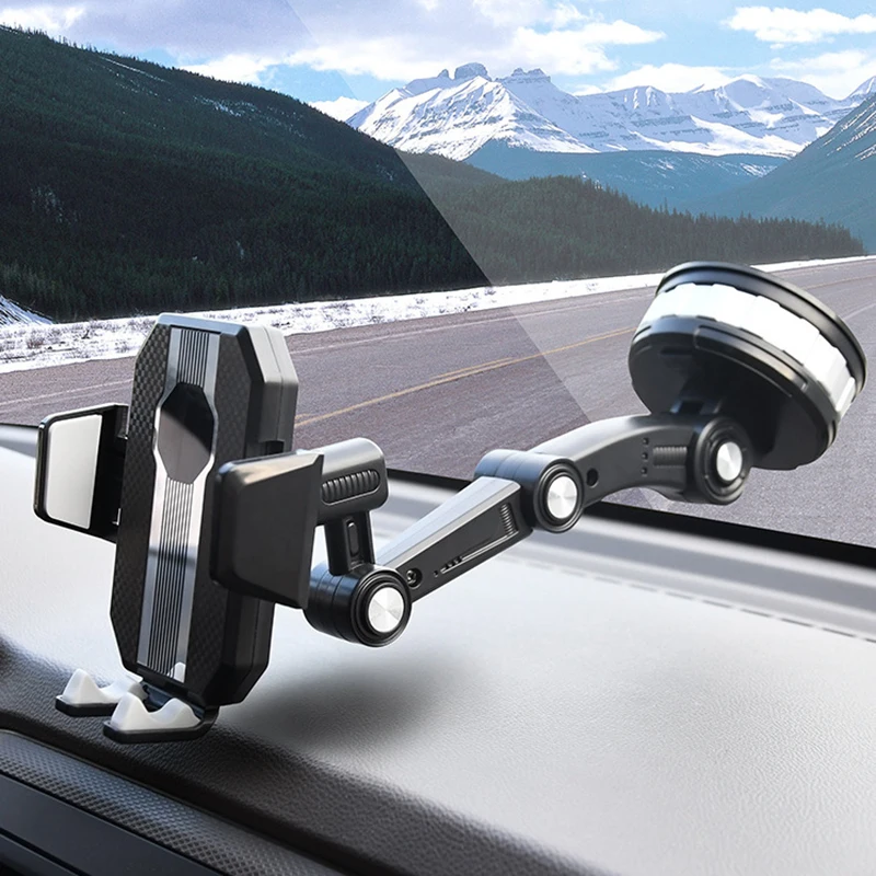 windshield car phone holder universal car cellphone rack with suction cup dashboard clip stand holder accessories support free global shipping