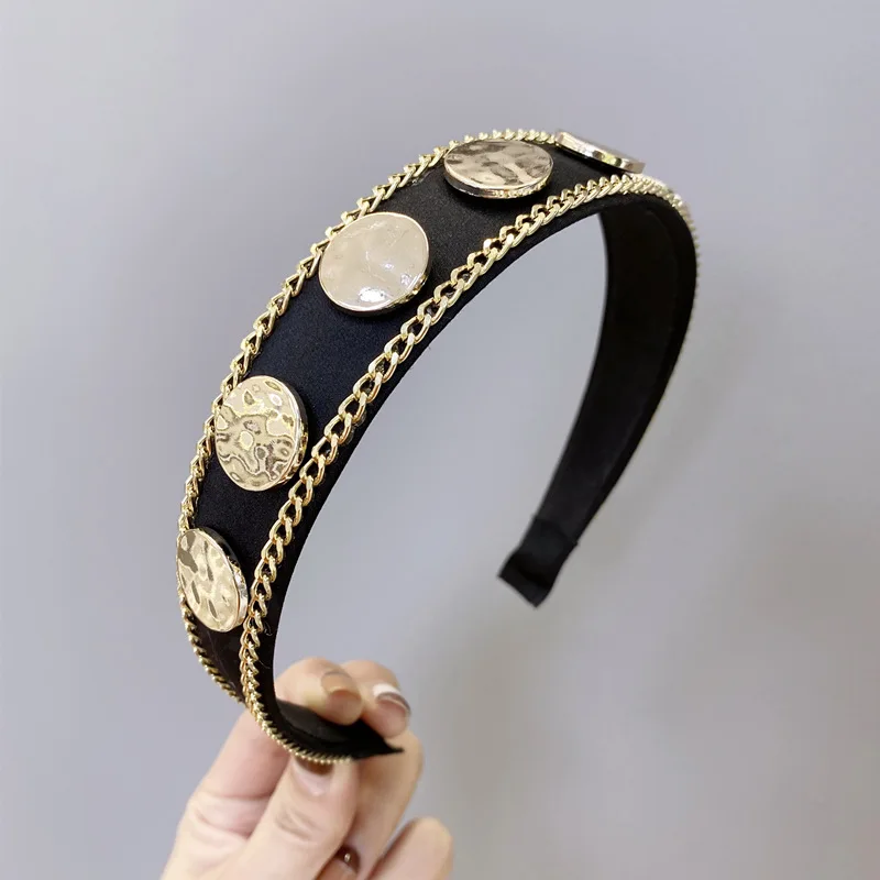 Корейский цепи сплав повязка на голову женская ободок с повязкой для девочек