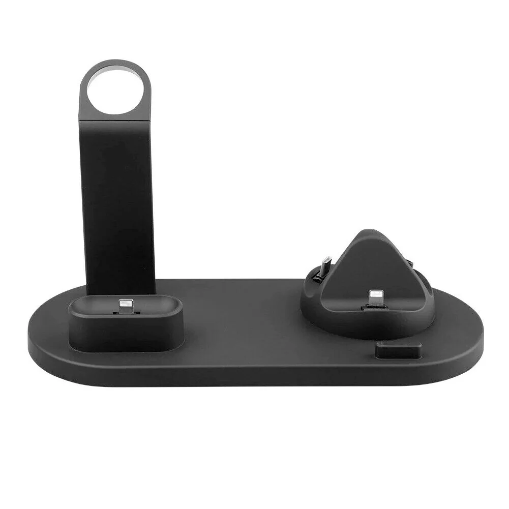 Беспроводное зарядное устройство QI 3 в 1 док-станция для быстрой зарядки телефона