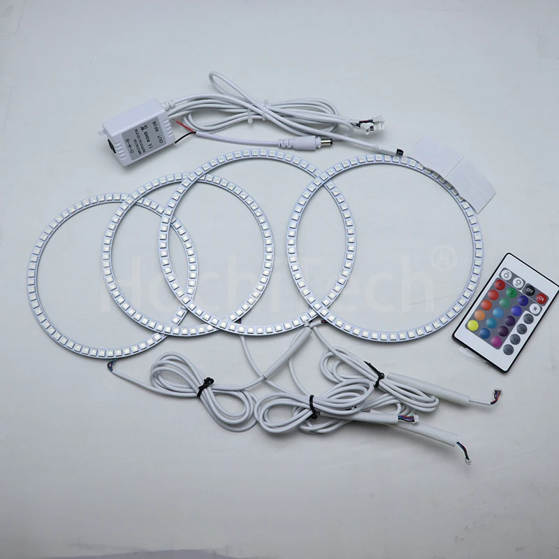 Ультра яркий 5050 SMD Multi-Цвет RGB комплект светодиодов глаза ангела с Дистанционный