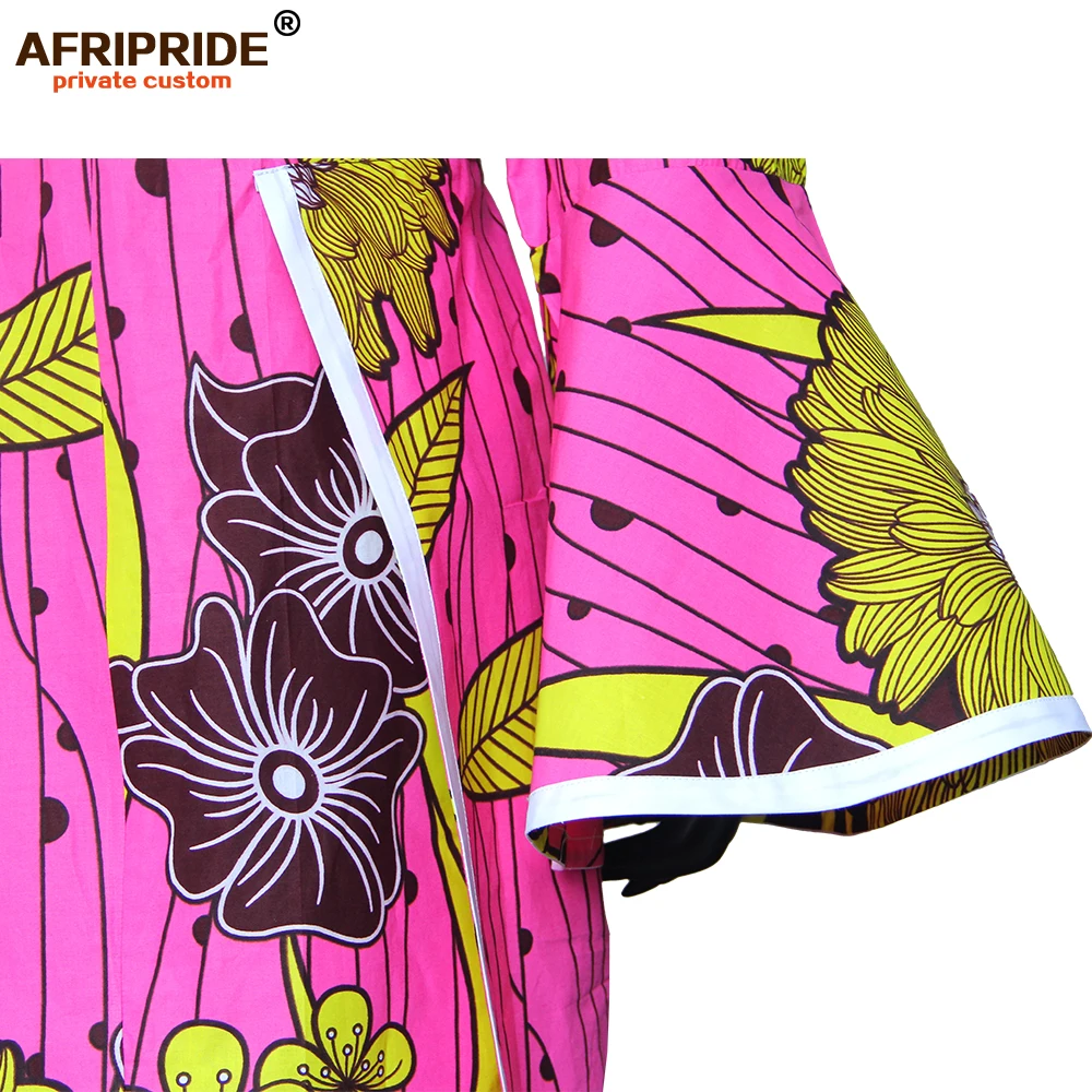 Африканские платья для женщин AFRIPRIDE под заказ с принтом Анкары расклешенные