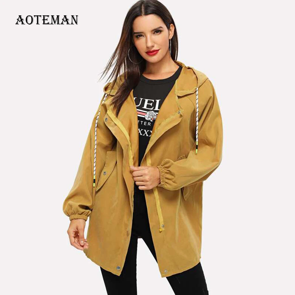 Весенне осенние толстовки для женщин 2020 повседневные свободные однотонные