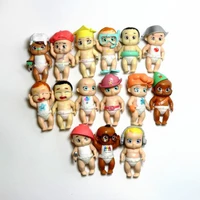 10pcslot secret lovely baby dolls 7 5cm cartoon action fgure kids toys hands and legs can move home decor hobby collections