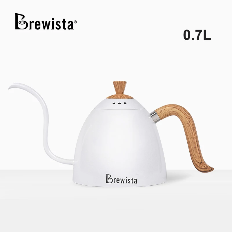 

Brewista Artisan 700ml Gooseneck Stovetop Kettle Pour-over Coffee Pot Helpful To Control The Water Speed 304 Stainless Steel