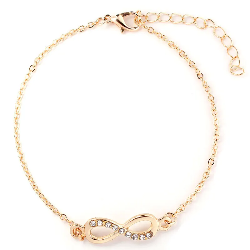 

New Product Popular Beach Anklet Metallic Color Sequined Footwear Women's Three-Piece Multi-Layer Anklet On The Leg For Women