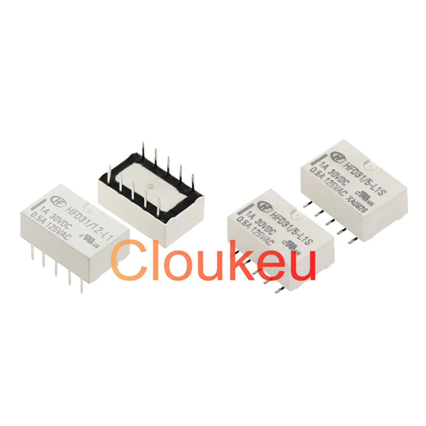 

Реле HFD31/5 12 24-L1S L1 1A 5V 12V 24V 10pin