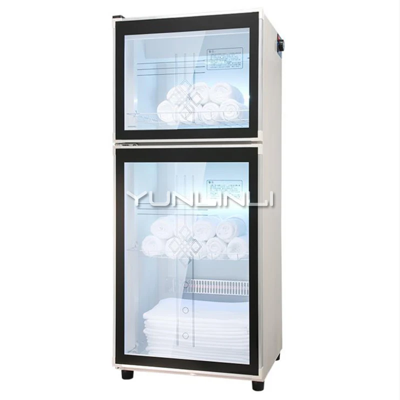 

Commercial Disinfection Cabinet Vertical DoubleTowel Disinfecting Cabinet Larger Capacity 180L Towel Sterilizer