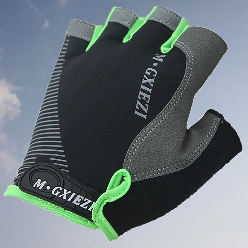 

Breathable Fitness Gloves Silicone Palm Hollow Back Gym Gloves Weightlifting Workout Dumbbell Crossfit Bodybuilding