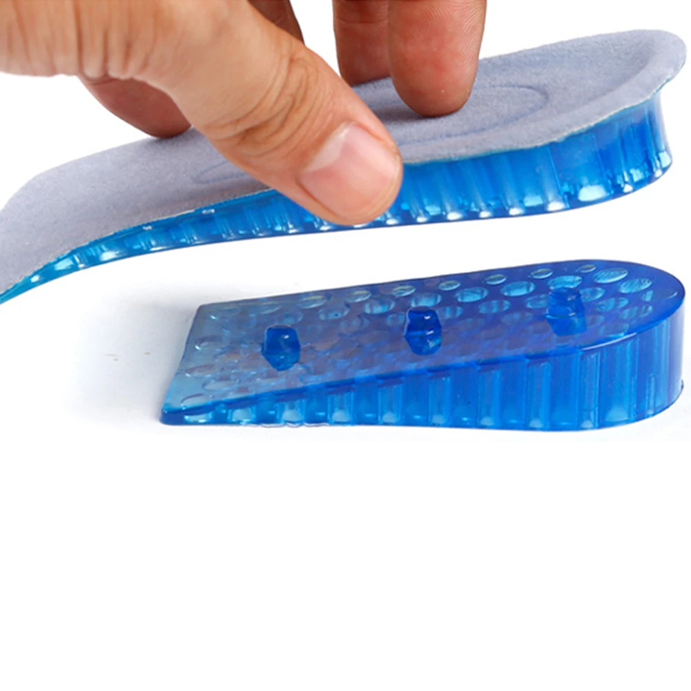 

For Women And Men Extra High Accessories Soft Honeycomb breathing Gel Heel Lifts Height Increase Insoles Shoe Inserts Pads Raise