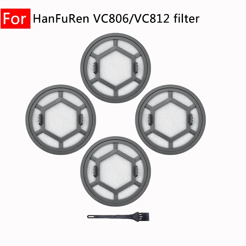 

For HanFuRen VC806 VC81 Pwoda D8 D9 Home Household Accessories Spare Parts Hape Filter Replacement Cleaning Robot Vacuum Cleaner