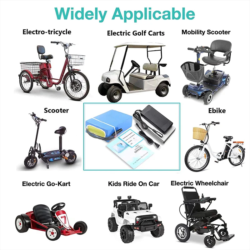 Аккумулятор для электровелосипеда Bafang 48 В 36 52 в 20 Ач 18650 250 Вт 350 500 750 1000 - купить по