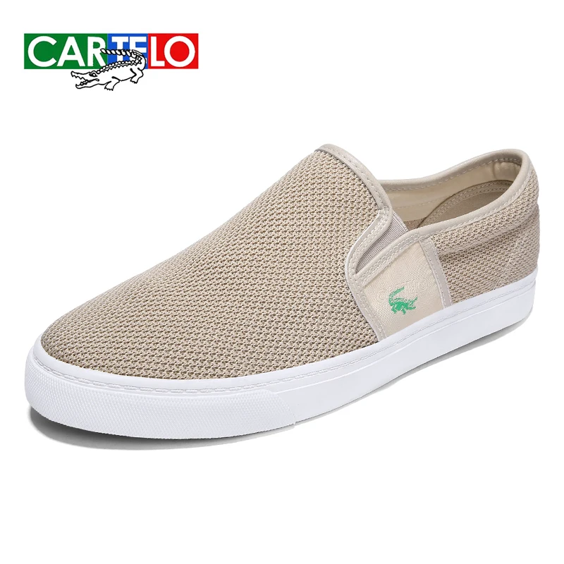 CARTELO/Повседневная обувь для пары Однотонный светильник Мужская и женская Низкая