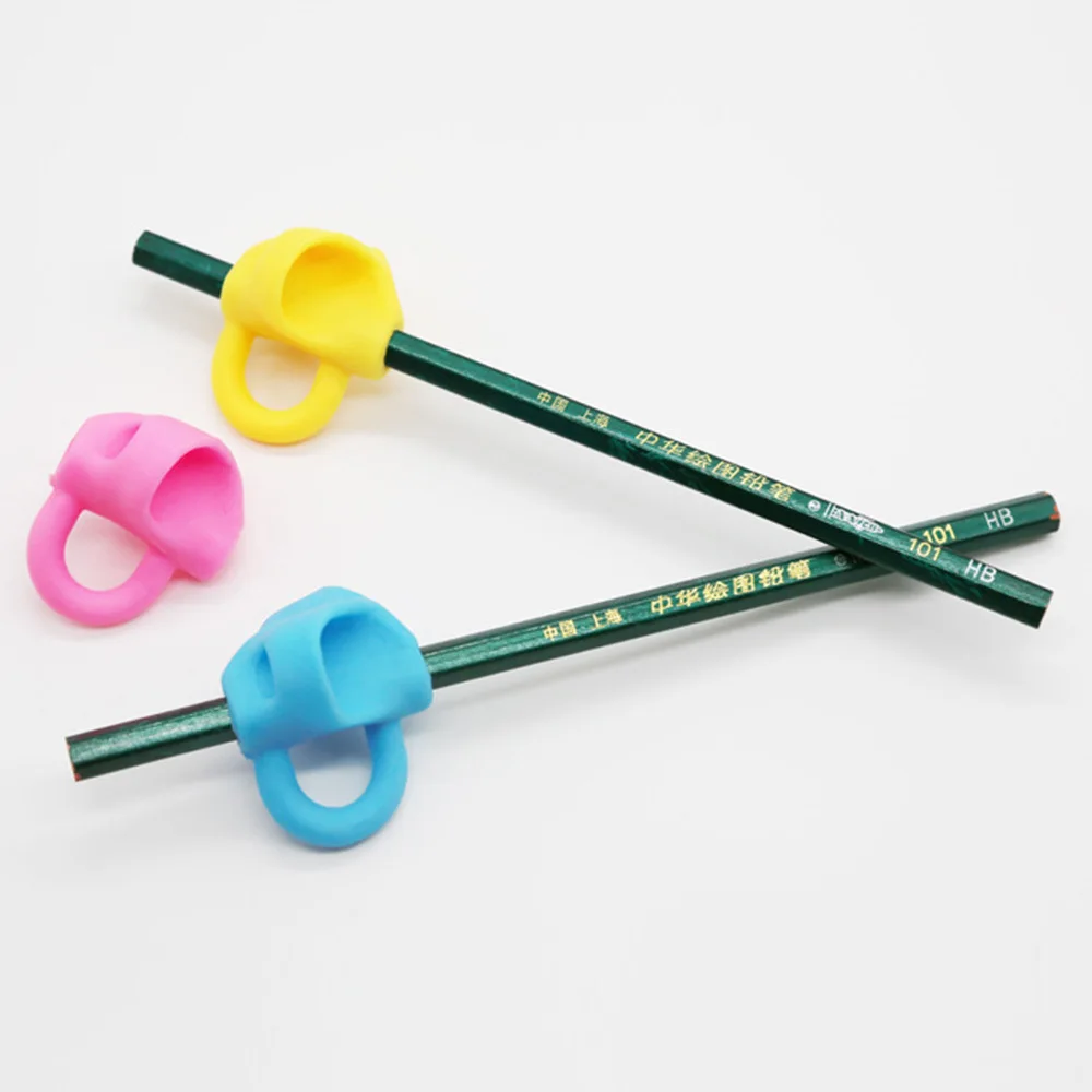 

3pcs Pencil Grip Artifact Learning Writing Braces Posture Correction Tool