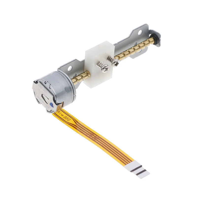 DC 4-6V2 фаза 4 провода микро шаговый двигатель с слайдером диаметром 15 мм стержень 50