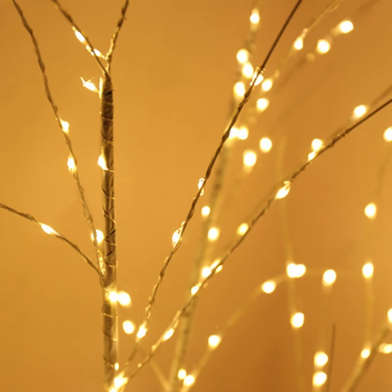 С подсветкой Елочная гирлянда светодиодный искусственное дерево светильники