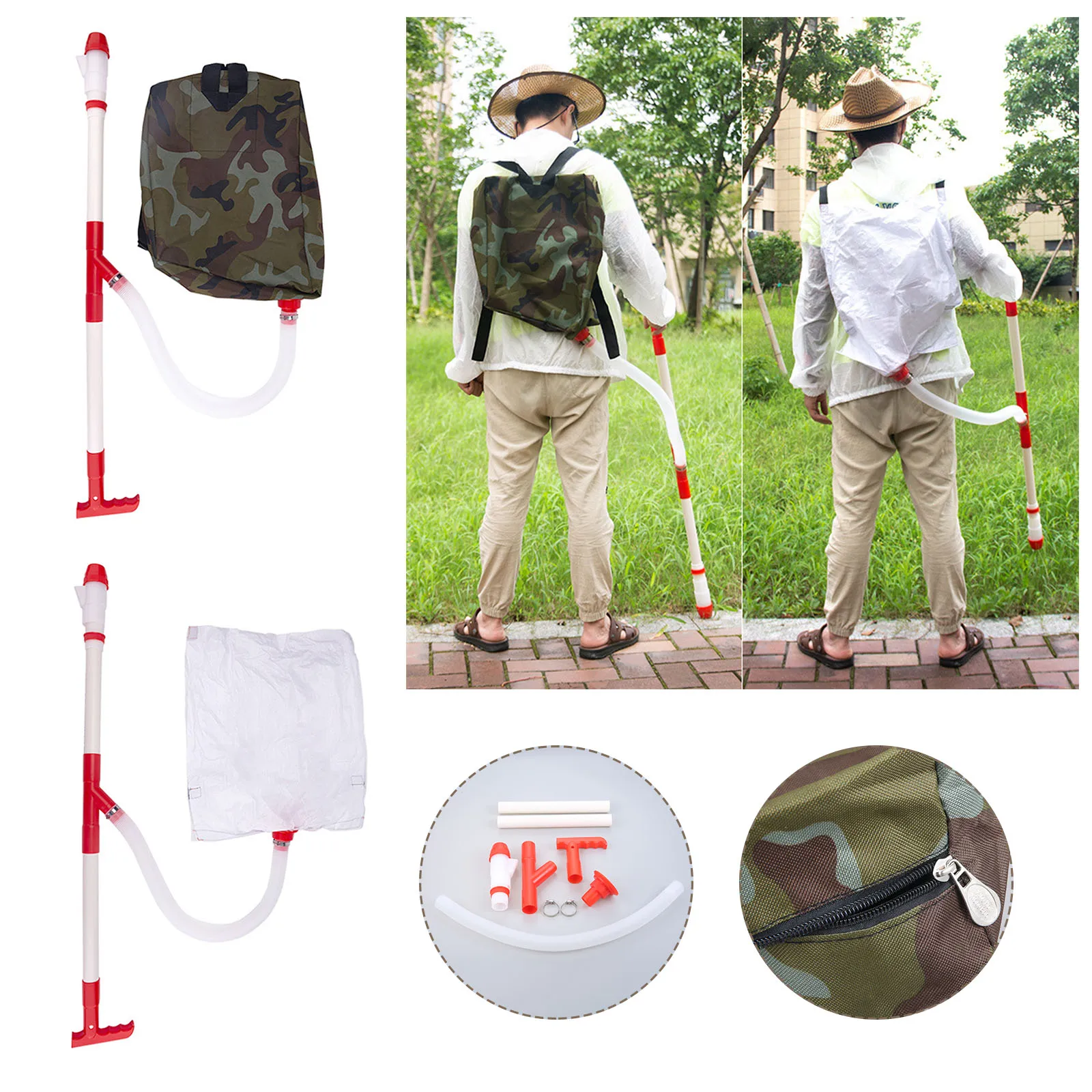 Ручной инструмент для разведения удобрений в рюкзаке аппликатор с одной трубкой