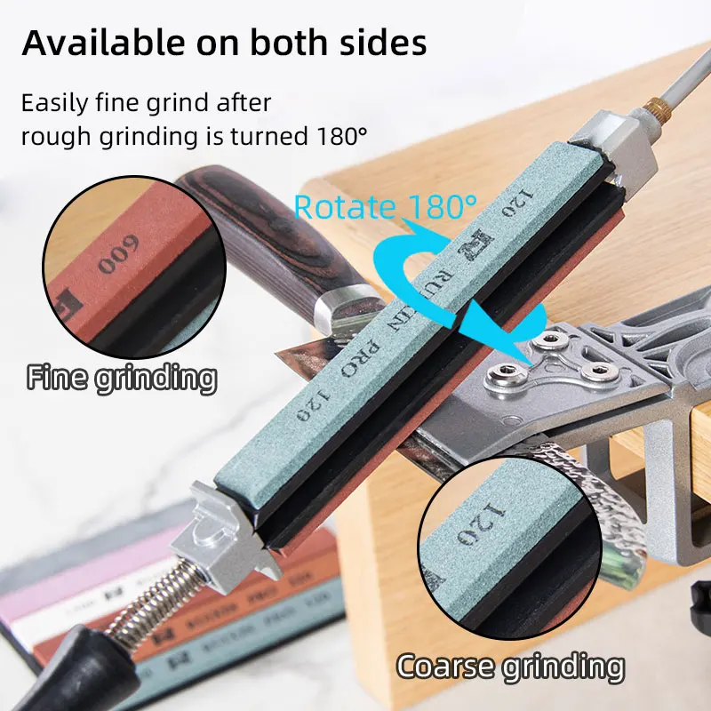 new knife sharpener professional sharpening stone whetstone kitchen tools accessories gadgets grinding wet ruixin pro diamond free global shipping