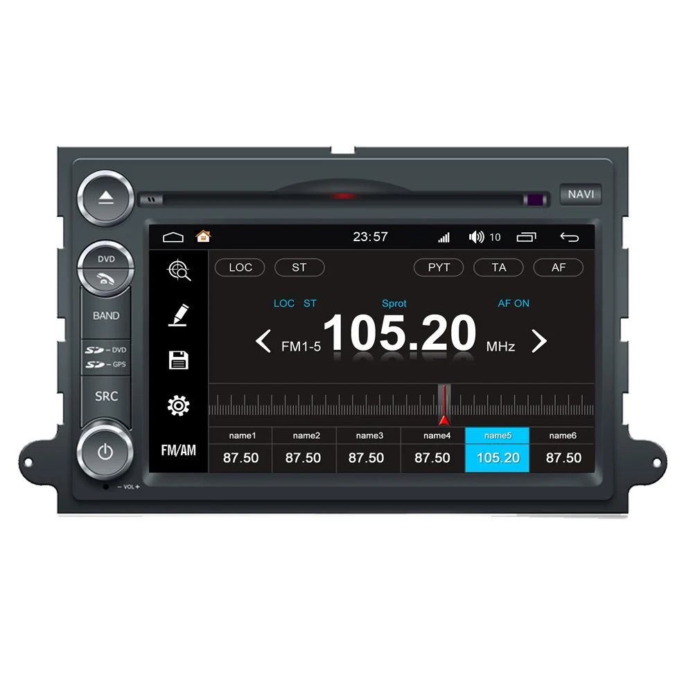 RoverOne Android 8 0 Автомобильная Мультимедийная система Радио DVD GPS навигация для Ford Fusion