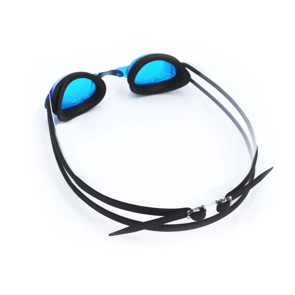 

Professional Racing Goggles Anti-fog Goggle Fashionable Swimming Glasses High Visibility Waterproof Lenses (Lake Blue