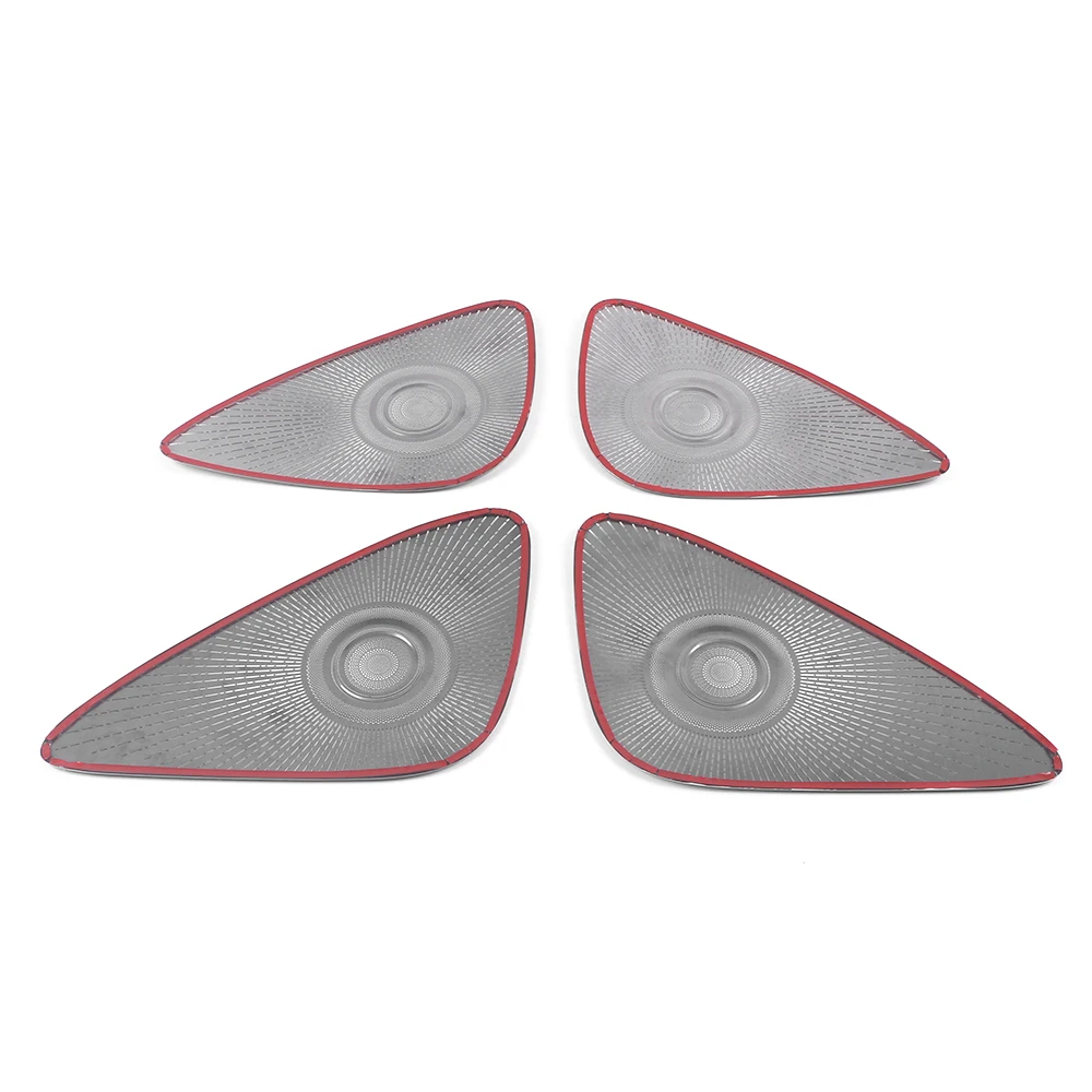 

For Buick Envision 2014-2020 Auto Car Speaker Cover Stainless Door Loudspeaker Sound Pad Trim Frame Sticker Interior Accessories