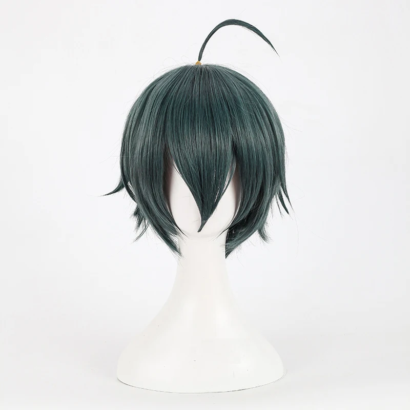 

Danganronpa V3: Killing Harmony Shuichi Saihara Cosplay Wigs Short Heat Resistant Synthetic Hair Wig + Wig Cap