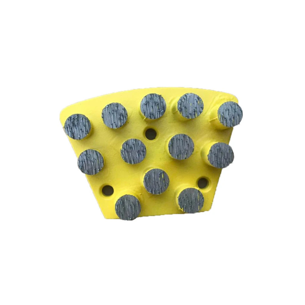 GS58 тринадцать круглых сегментов алмазная шлифовальная обувь для пола Полировка